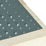 PP8 - Placă perforată 240x60x2,0 mm - Img 2