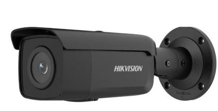 Camera de supraveghere Hikvision AcuSense Darkfighter IP Bullet 6MP Strobe Light DS-2CD2T66G2-2I(C) Black