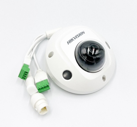 Camera HikVision IP 2MP ColorVu cu microfon incorporat Fixed Mini Dome DS-2CD2527G2-LS(C) - Img 5