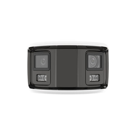 Camera HikVision IP 4K Panoramic View 180 lumina alba 30 m cu microfon DS-2CD2T87G2P-LSU/SL(C) - Img 4
