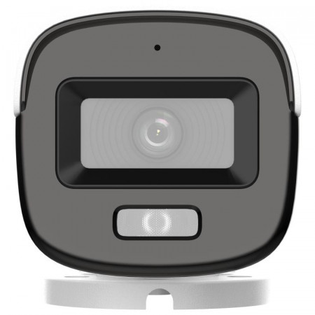 Camera supraveghere Analog HD Hikvision Mini Bullet 5MP DS-2CE10KF0T-LFS(2.8mm), tehnologie ColorVu si Smart Hybrid Light, rezolutie 3K, imagini color 24/7, microfon incorporat (Audio over Coax), IR si lumina alba 20m, IP67 - Img 3