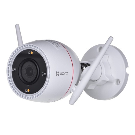 Camera supraveghere exterior EZVIZ 3MP CS-H3C-R100-1K3WKFL Quad HD, detectie inteligenta forma umana, vedere nocturna color, aparare activa cu sirena si flash, audio bidirectional, Wi-Fi, slot card MicroSD, protectie IP67 - Img 2