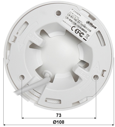 Camera supraveghere IP Dome 2 MP Dahua IPC-HDW1230S-0280B-S4(2.8mm), rezolutie Full HD, compresie H.265, infrarosu 30m, protectie IP67, alimentare PoE, lentila fixa, detectie miscare, carcasa tip Eyeball, tehnologie 3D DNR - Img 7