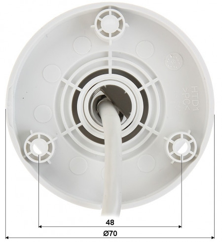 Camera supraveghere IP HikVision Bullet 2MP DS-2CD1023G0E-I(2.8mm)(C), EXIR 2.0, IR 30m, compresie H.265+, protectie IP67, tehnologie DWDR, analiza video Motion Detection, carcasa metal si plastic - Img 3