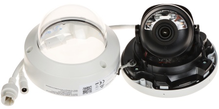 Camera supraveghere IP HikVision dome 2MP DS-2CD1127G2H-LIU(2.8mm), tehnologie Smart Hybrid Light, ColorVu, H.265+, microfon incorporat, protectie IP67, antivandal IK08, slot card 512GB, detectie om si vehicul, analiza video - Img 2