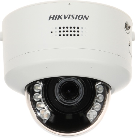 Camera supraveghere IP HikVision Dome 8MP DS-2CD2787G2H-LIPTRZS2U/SL(2.8-12mm), 4K, ColorVu, Smart Hybrid Light, PTRZ motorizat, AcuSense, WDR 130dB, alarma audio-vizuala (Live Guard), microfon dual, interfata alarma, IP66, IK10, compresie H.265+ - Img 4