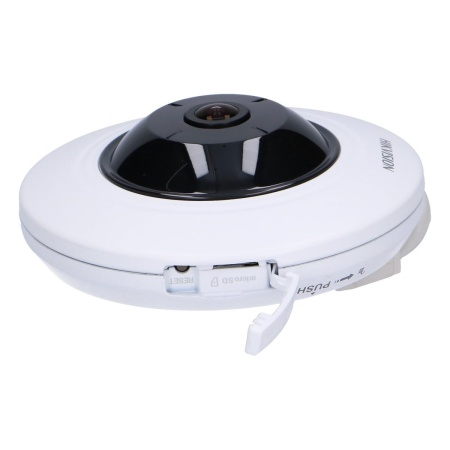 Camera supraveghere IP HikVision Fisheye 3MP DS-2CD2935FWD-I(1.16mm), vedere panoramica 180 grade, tehnologie DarkFighter, WDR 120dB, compresie H.265+, IR 8m, slot card microSD, alimentare PoE, 3D DNR, analiza video, ONVIF - Img 6