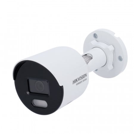 Camera supraveghere IP HikVision HiWatch Bullet 4MP HWI-B149H(2.8mm), Tehnologie ColorVu 24/7, Rezolutie 2K, Protectie IP67, Compresie eficienta H.265+, Performanta excelenta in lumina slaba, Imagine color noaptea - Img 2