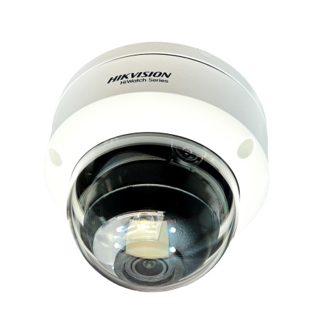 Camera supraveghere IP HikVision HiWatch Dome 2MP HWI-D129H(D)(2.8mm), Tehnologie ColorVu 24/7, Rezolutie Full HD, Protectie antivandal IK08, Protectie IP67, Compresie H.265+, Performanta excelenta in lumina slaba - Img 2