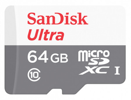 Card MicroSD SanDisk 64GB SDSQUNS-064G-GN3MN