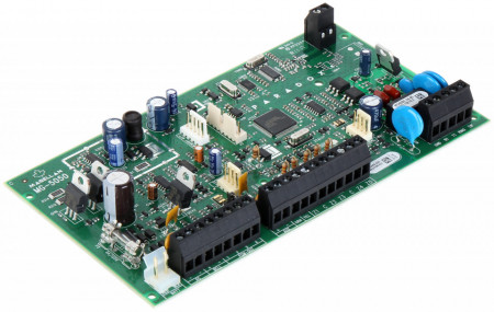 Centrala efractie hibrida Paradox Magellan MG5050(CT), 32 zone radio/cablate, 2 partitii, include cutie metalica cu transformator, frecventa 433MHz, 5 intrari zone pe placa, 4 iesiri PGM, StayD, suporta 32 telecomenzi - Img 2