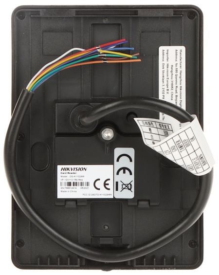 Cititor carduri acces HikVision Pro Mifare DS-K1102AM, frecventa 13.56MHz, protocoale RS-485 si Wiegand (W26/W34), functie tamper anti-sabotaj, beeper acustic incorporat, design modern, montaj aparent - Img 7