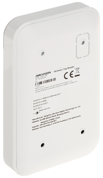Cititor de taguri wireless HikVision DS-PT1-WE, tehnologie Tri-X 868MHz, comunicare bidirectionala, armare Stay/Away si dezarmare pe zone, indicator LED status, protectie tamper fata/spate, confirmare erori armare, baterie inclusa, AX PRO - Img 4