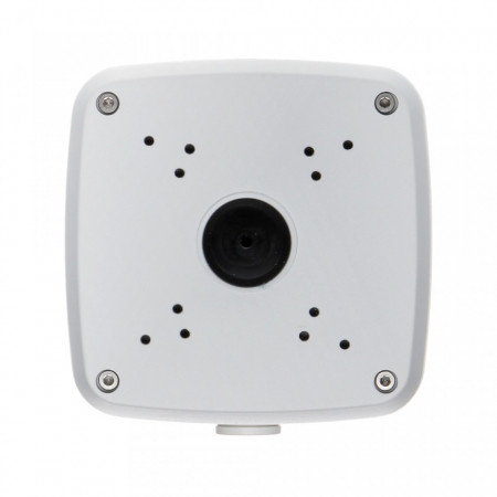 Cutie jonctiuni camera supraveghere Dahua PFA121, material aliaj de aluminiu, protectie IP66 impotriva intemperiilor, sarcina maxima 3kg, dimensiuni 134x133.9x56mm, rezistenta la temperaturi extreme, montaj sigur si estetic - Img 3