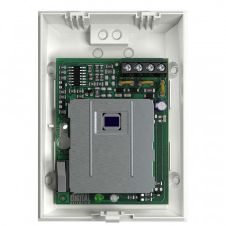 Detector de miscare digital Paradox DM50 conectare pe BUS, tehnologie Duala, Scut Digital (Digital Shield), procesare Auto Pulse, detectie 12x12m, unghi 110 grade, compensare temperatura, protectie EMI/RFI - Img 3