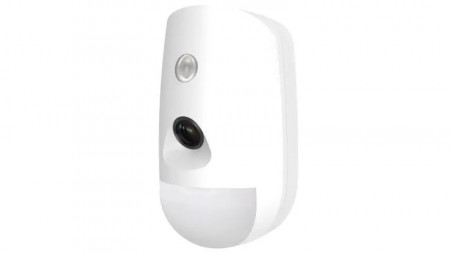 Detector de miscare wireless cu camera Hikvision AX PRO DS-PDPC12PF-EG2-WE, tehnologie ColorVu imagini color 24/7, detectie 12m, imunitate animale 30kg, verificare video in aplicatie, procesare digitala SEC, 868 MHz - Img 2