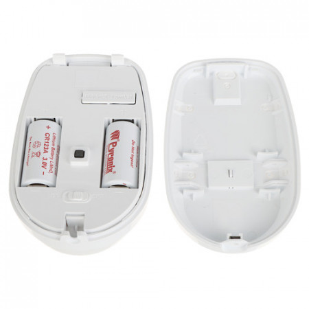 Detector Hikvision Wireless PIR-Glass Break DS-PDPG12P-EG2-WE, detectie PIR 12m, geam spart 8m, imunitate animale 30kg, securizat AES-128, configurare App, baterie inclusa, frecventa 868MHz - Img 3