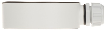 Doza de conexiuni pentru camere de supraveghere HikVision DS-1280ZJ-DM46, material aliaj de aluminiu, culoare alb, montaj pe perete sau tavan, design rezistent la intemperii, gestionare cabluri inclusa - Img 6