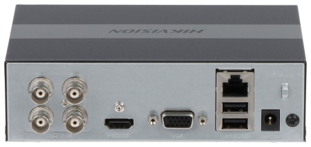 DVR HikVision iDS-E04HUHI-B 5MP AcuSense 4-ch H.265 eSSD, clasificare inteligenta oameni si vehicule, protectie perimetru deep learning, compresie scene-adaptive, pana la 8 MP@8 fps, consum redus, audio prin coaxial - Img 4