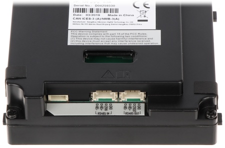 Modul interfonie tastatura HikVision DS-KD-KP/S, deschidere usa cod PIN, apelare post interior, protectie IP65 si IK07, iluminare fundal, material otel inoxidabil de inalta calitate, design modular, usor de extins - Img 7