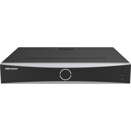 NVR Hikvision DS-7732NXI-I4/VPRO 32 canale IP, AI by NVR, facial recognition, perimeter protection, AcuSearch, ANPR, people counting, 2x engines, H.265+, 2x HDMI, 1.5U, 100-240VAC - Img 2