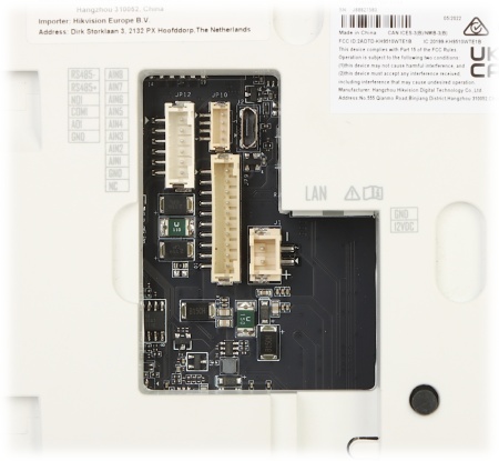 Post interior HikVision videointerfon 10.1inch cu Android WIFI, apelare video si deschidere usa din aplicatia mobila, Plug &amp; play DS-KH9510-WTE1(B) - Img 7