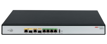 Router smart gestionabil HikVision DS‑3WG507G‑SI, 3×WAN/2 LAN comutabile, 4×LAN/3 WAN comutabile, 1000 Mbps, pentru 500 utilizatori, suport VPN IPsec/L2TP, firewall, DDoS, filtrare IP/MAC/URL, ARP defending - Img 2