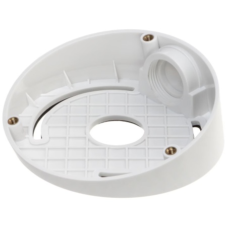 Suport inclinat de tavan Hikvision DS-1259ZJ pentru camere tip dome, fabricat din material plastic rezistent, culoare Hikvision White, unghi de inclinare optim pentru supraveghere, ideal pentru montaj la interior in spatii comerciale si rezidentiale - Img 5