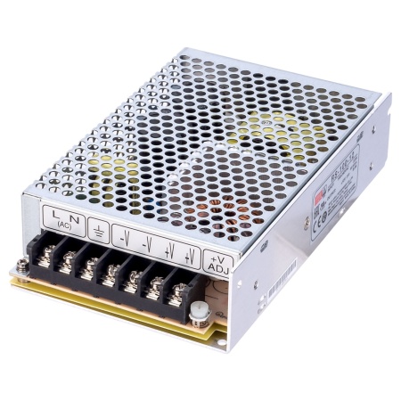 Sursa alimentare OEM S-60-12, 60W, 12V DC, 5A, eficienta 76%, conexiune terminal block, protectie suprasarcina OPP, supratensiune OVP, scurtcircuit SCP, dimensiuni 159x97x38mm - Img 2