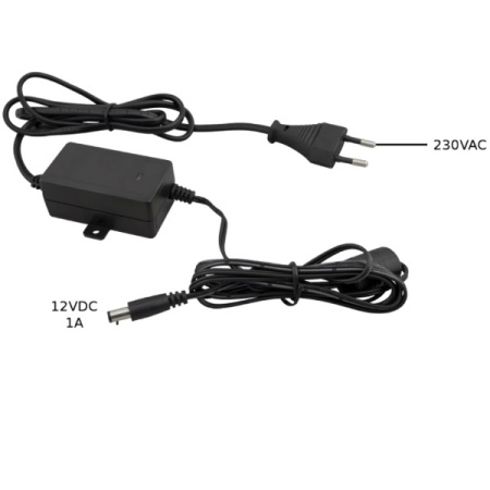 Sursa de alimentare desktop Pulsar PSD12020, 12V 2A, putere 24W, protectie scurtcircuit, supratensiune si suprasarcina, lungime cablu 1.45m cu mufa DC 5.5/2.1mm, led de stare, carcasa plastic, functionare -20 pana la +60 grade - Img 4