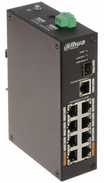 Switch Dahua PoE industrial 8 canale DH-PFS3110-8ET-96