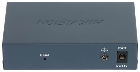 Switch de retea gestionabil Hikvision DS‑3E1505P‑EI, 4×Gigabit PoE + 1×Gigabit RJ45, buget PoE 60 W, suport VLAN 802.1Q, PoE watchdog pentru restart camere nefunctionale, STP/RSTP pentru prevenire bucle, detectie cablu, transmisie PoE pana la 300 m - Img 4