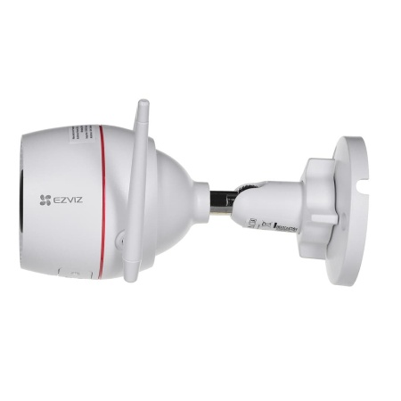 Camera supraveghere exterior EZVIZ 3MP CS-H3C-R100-1K3WKFL Quad HD, detectie inteligenta forma umana, vedere nocturna color, aparare activa cu sirena si flash, audio bidirectional, Wi-Fi, slot card MicroSD, protectie IP67 - Img 3