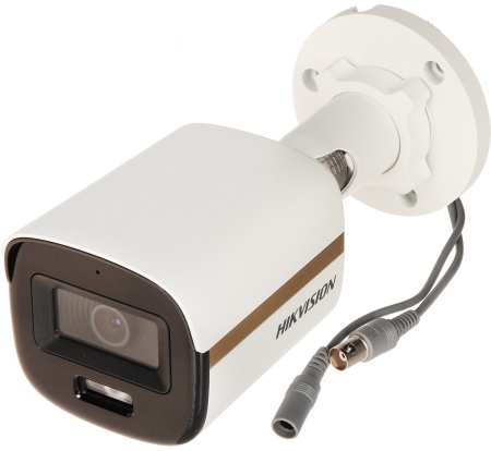 Camera supraveghere HikVision Mini Bullet 3K DS-2CE10KF3T-LE(2.8mm), Turbo HD ColorVu, Smart Hybrid Light (IR 20m, Lumina Alba 20m), 130 dB True WDR, PoC (Power over Coax), protectie IP67, lentila 2.8mm, imagine color 24/7, carcasa metalica - Img 4