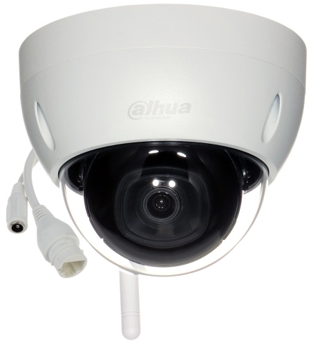Camera supraveghere IP Dahua dome 2MP IPC-HDBW1230DE-SW-0280B2.8 conexiune Wireless, Full HD, infrarosu 30m, lentila fixa 2.8mm, slot card microSD, protectie exterior IP67, compatibil XVR seria I3, aplicatie mobila, design alb - Img 6