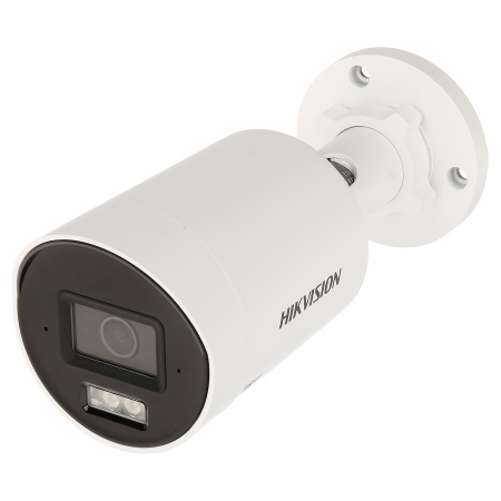 Camera supraveghere IP Hikvision bullet 8 MP DS‑2CD2086G2H‑I(2.8mm)(eF), imagini de inalta calitate, tehnologie DarkFighter pentru performanta low‑light, WDR 120 dB, clasificare persoane/vehicule AI, microfon incorporat, compresie H.265+, protectie IP67 - Img 2