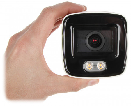 Camera Supraveghere IP HikVision bullet 8MP DS-2CD2087G2-L(2.8mm)(C), Microfon incorporat, Tehnologie AcuSense (Deep Learning), WDR 130dB, Color 24/7, IP67 exterior, carcasa metalica - Img 3