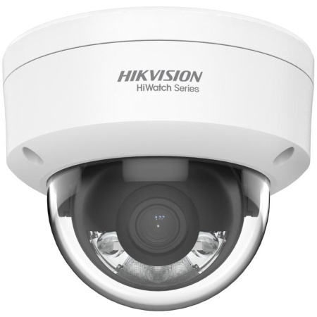 Camera supraveghere IP HikVision dome 4MP DS‑2CD1143G2‑LIUF(2.8mm) Smart Hybrid Light cu iluminare puternica, microfon integrat pentru audio in timp real, H.265+, detectie persoane si vehicule, stocare microSD pana la 512 GB, rezistenta IP67, IK08 - Img 2