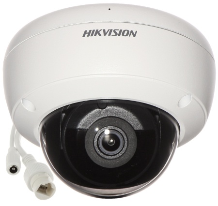 Camera supraveghere IP HikVision Dome 4MP DS-2CD2143G2-IU(4mm), tehnologie AcuSense, Deep Learning, WDR 120dB, microfon incorporat, protectie IP67 si IK10 antivandal, compresie H.265+, slot card, analiza video VCA - Img 2
