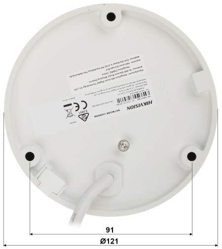 Camera supraveghere IP HikVision Dome 4MP DS-2CD2146G2-ISU(2.8mm)(C), AcuSense, DarkFighter, microfon incorporat, WDR 120dB, interfata Alarma/Audio, protectie IK10 si IP67, H.265+, clasificare om/vehicul - Img 6
