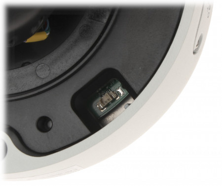 Camera supraveghere IP HikVision dome 4MP DS-2CD2746G1-IZS(2.8-12mm) AcuSense, DarkFighter, lentila varifocala motorizata, WDR 120dB, H.265+, clasificare om/vehicul, protectie IP67 si IK10, interfata audio si alarma, metalica - Img 4