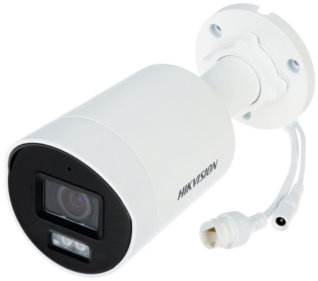 Camera supraveghere IP HikVision mini bullet 8MP DS-2CD2086G2H-IU(2.8mm)(eF), tehnologie DarkFighter, WDR 120dB, H.265+, microfon incorporat, protectie IP67, analiza Deep Learning, clasificare om/vehicul, performanta low-light - Img 4