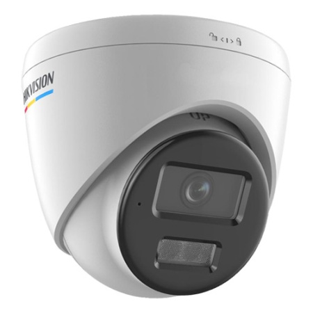 Camera supraveghere IP HikVision turret 6MP DS-2CD1367G2H-LIU(2.8mm), tehnologie Smart Hybrid Light, ColorVu, H.265+, microfon incorporat, protectie IP67, slot card 512GB, detectie om si vehicul, analiza video - Img 2