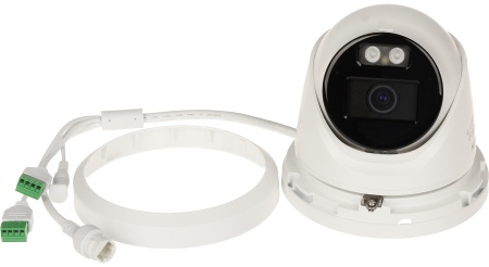 Camera supraveghere IP HikVision Turret 6MP DS-2CD2367G2H-LI(2.8mm)(eF) Smart Hybrid Light, ColorVu, 130dB WDR, H.265+, clasificare om/vehicul Deep Learning, microfon incorporat, IP67, senzor CMOS 1/1.8, imagine color 24/7 - Img 3