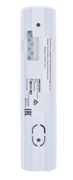 Detector de miscare tip cortina Dual-Tech Wireless Hikvision AX PRO DS-PD10DM-EG2-WE, tehnologie AM, exterior IP65, Anti-masking IR activ, frecventa 868MHz, detectare directionala, design slim pentru ferestre - Img 2
