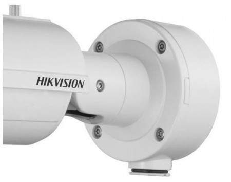 Doza de jonctiune Hikvision DS-1260ZJ pentru camere de supraveghere tip bullet, fabricata din aliaj de aluminiu, culoare Hikvision White, ideala pentru protejarea conexiunilor electrice la exterior si interior, design rezistent si durabil pentru montaj pe - Img 2