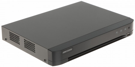DVR 4 canale HikVision iDS-7204HTHI-M1/S(C), AcuSense, rezolutie inregistrare 8MP, tehnologie Deep Learning, clasificare om/vehicul, 1 slot HDD pana la 10TB, audio IO, interfata RS-485, suport Wi-Fi prin USB, 4K - Img 3