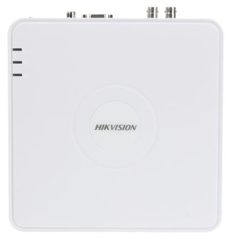 DVR HikVision Mini 1U 4 canale iDS-7104HQHI-M1/S(C), Tehnologie AcuSense Deep Learning, Rezolutie 1080p si 5M Lite, Audio prin coaxial, Motion Detection 2.0, Protectie perimetrala, Compresie H.265 Pro+, 6 canale IP - Img 3