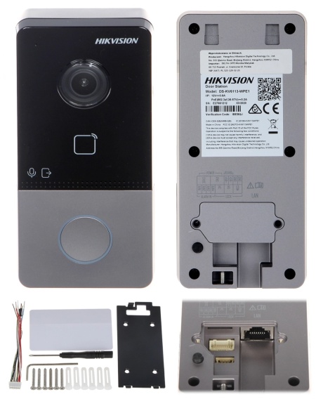 Kit Videointerfon IP HikVision pentru o familie cu Wi-Fi DS-KIS603-P - Img 4
