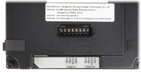 Modul cititor carduri EM HikVision DS-KD-E pentru post exterior modular, frecventa 125kHz, protectie IP65, iluminare fundal, configurare facila, compatibil cu sistemele de videointerfonie seria DS-KD8 - Img 5